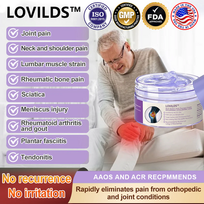 👩‍⚕️LOVILDS™ 7 Day Rapid Joint & Bone Therapy Cream USA Orthopedics (AAOS) Approved