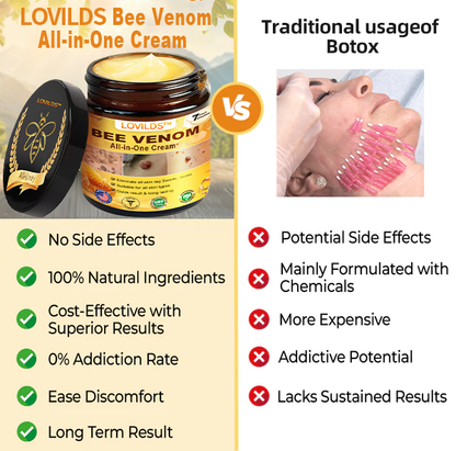 LOVILDS™ Bee Venom Cream – 🌸 Anti-Aging, Hydrating & Skin Repair
