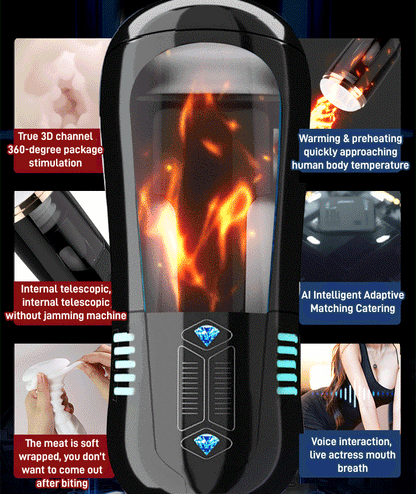 [Discreet Delivery] Fully automatic, hands-free retractable relaxation cup